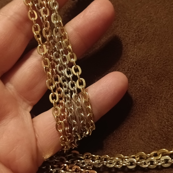 JLO Gorgeous Multi Layer Long Necklace - Picture 6 of 8